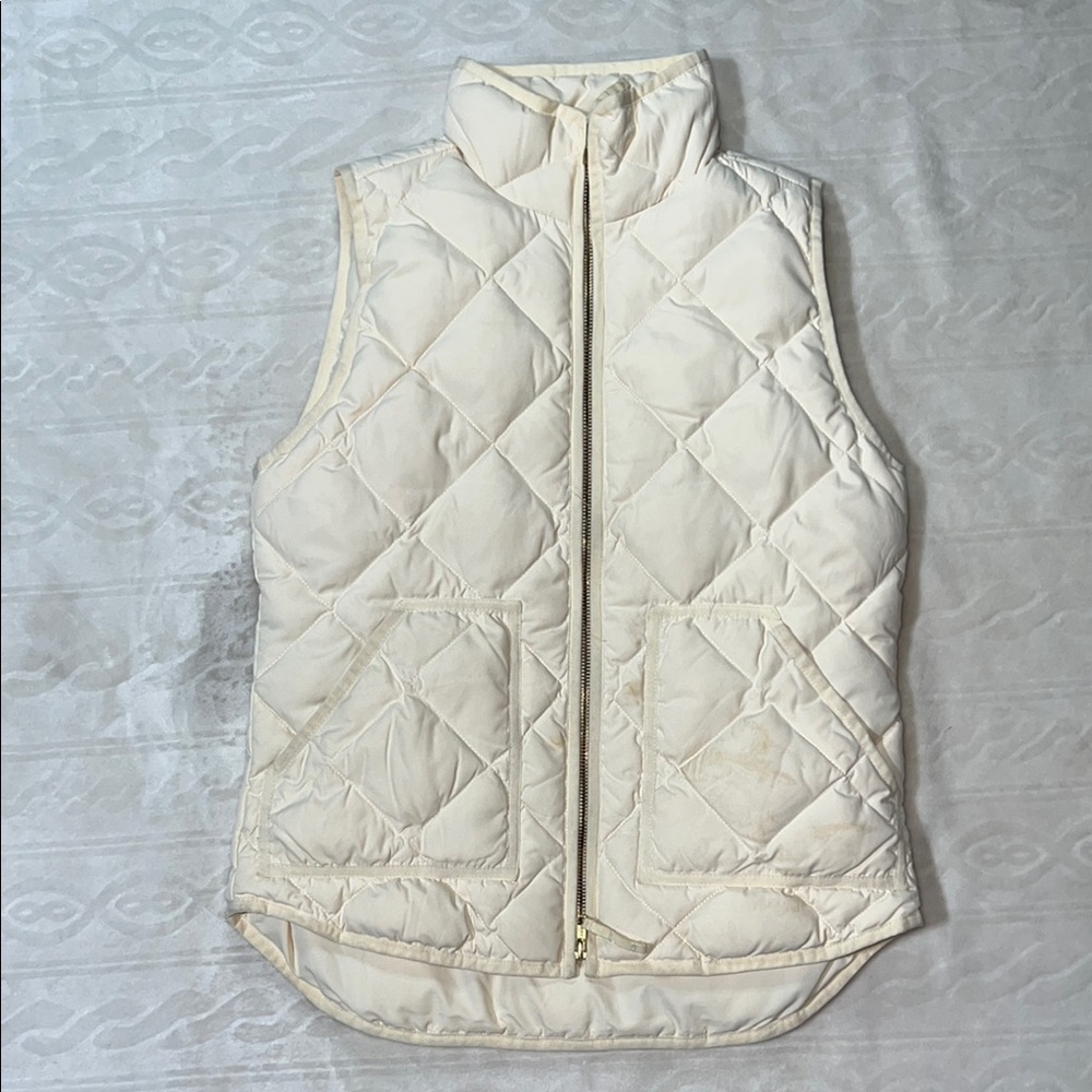 J. Crew quilted puffer vest